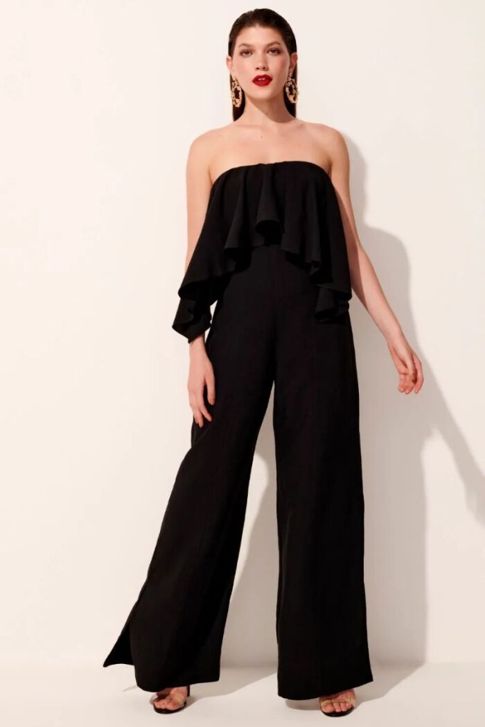 Imagem de Macacão Aretha Preto Le Blog