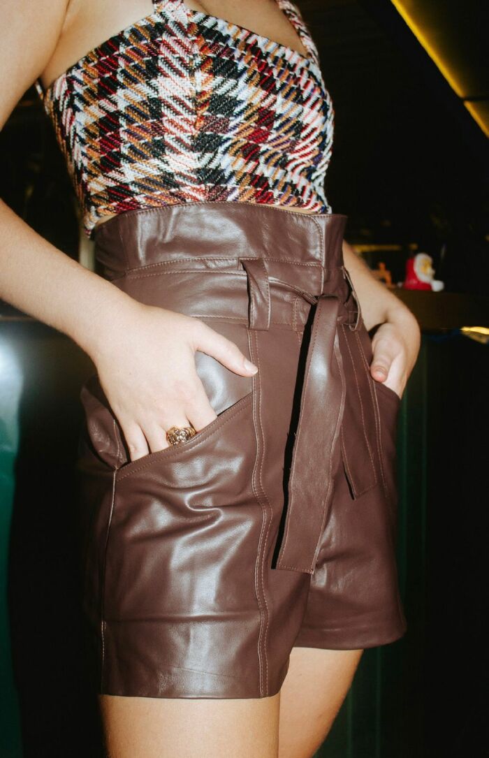 Imagem de Short Glenda Marrom