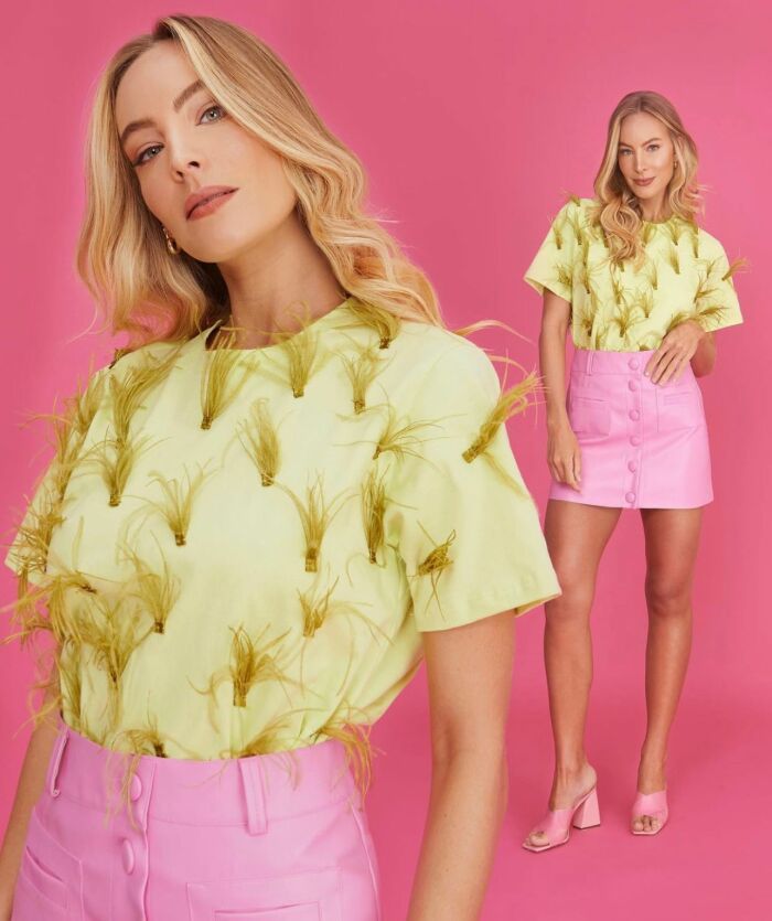 Imagem de Shirt Pluma Verde Bardôh