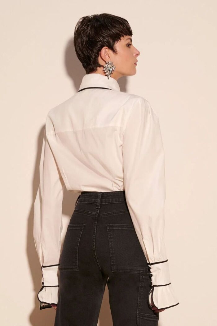 Imagem de Camisa Paula Off White Le Blog