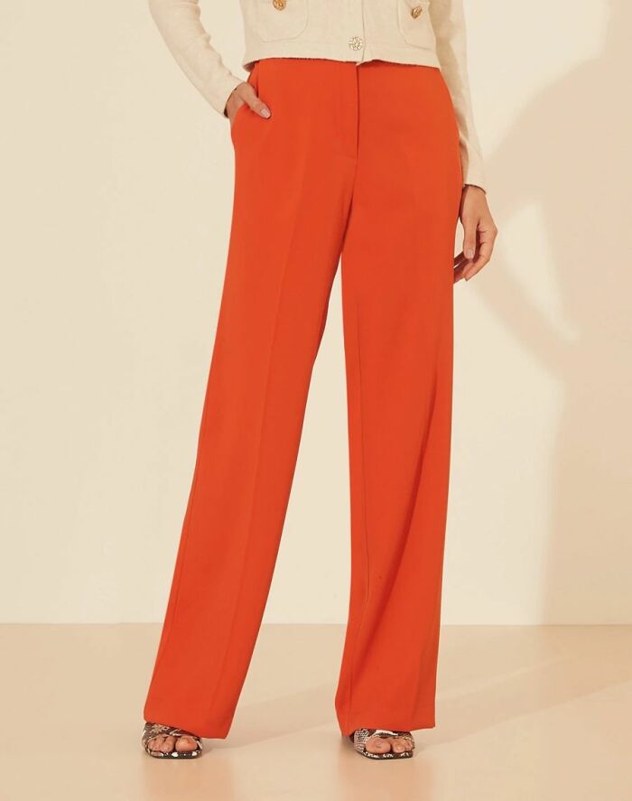 Imagem de Calça Alfaiataria Luna ES Laranja Amissima