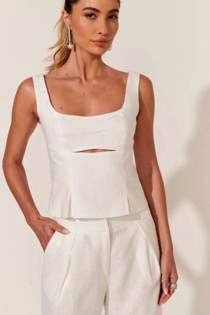 Imagem de Calça Lizzie Off White Le Blog