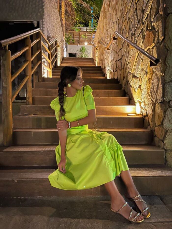 Imagem de Conjunto Eva Verde Neon Bambola