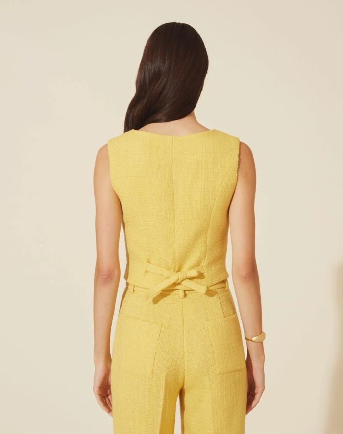 Imagem de Colete Adelaide Amarelo Amissima