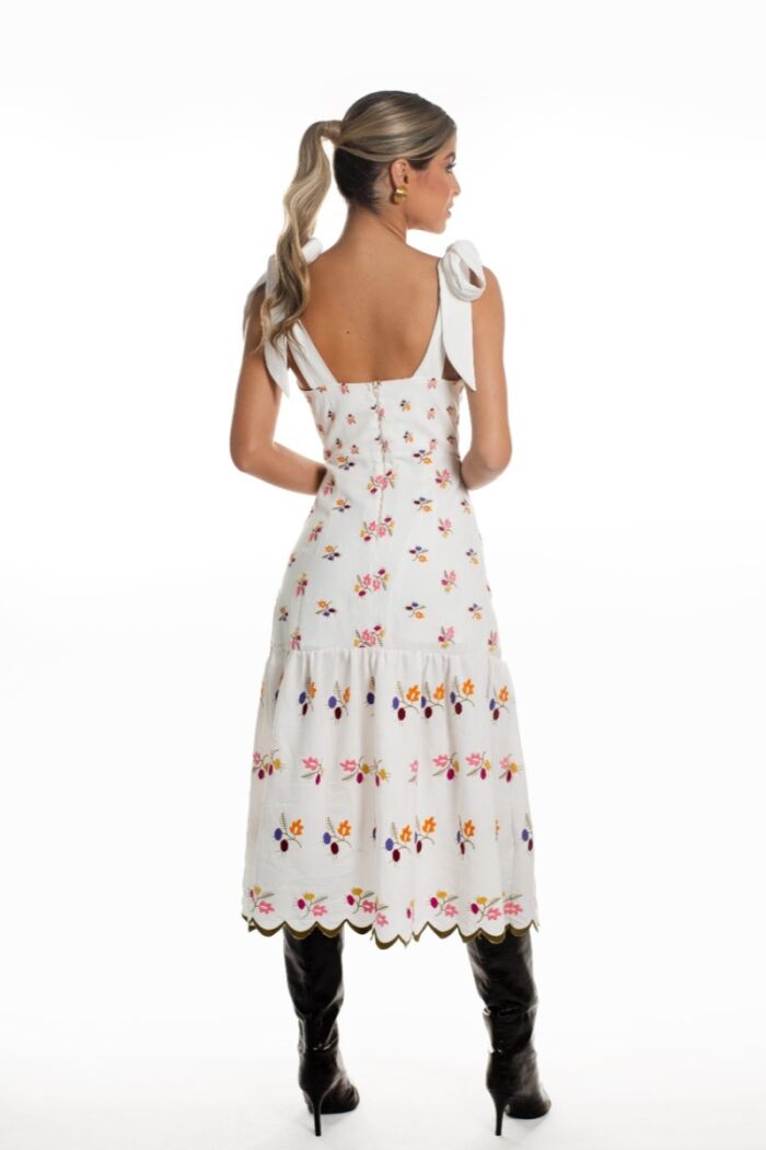 Imagem de Marília Vestido Mídi Off White