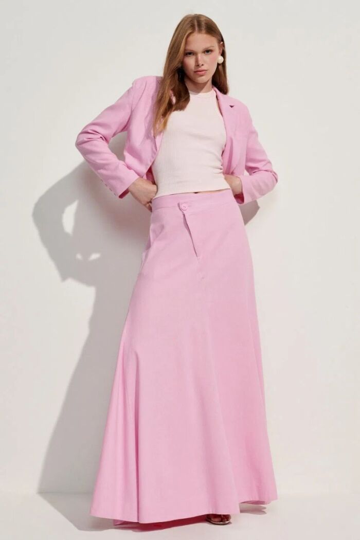 Imagem de Saia Isaura Rosa Le Blog