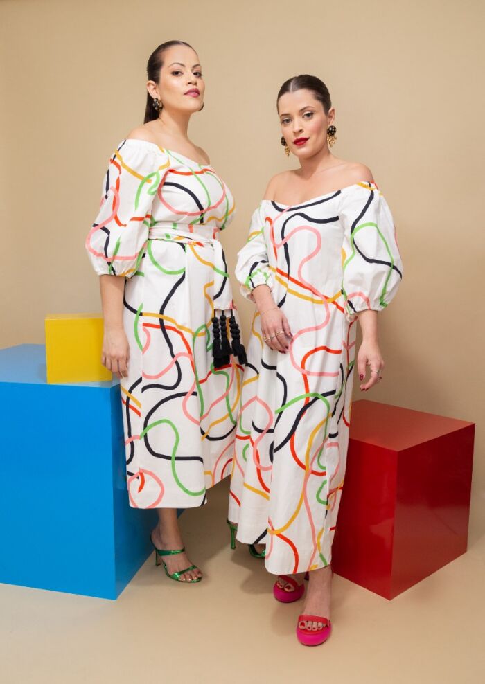 Imagem de Vestido Mídi Mônica Aquarella