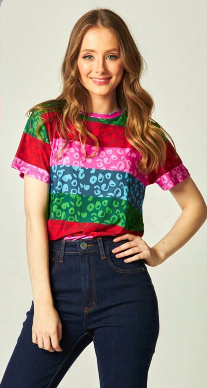 Imagem de Blusa Onça Colors Blessed