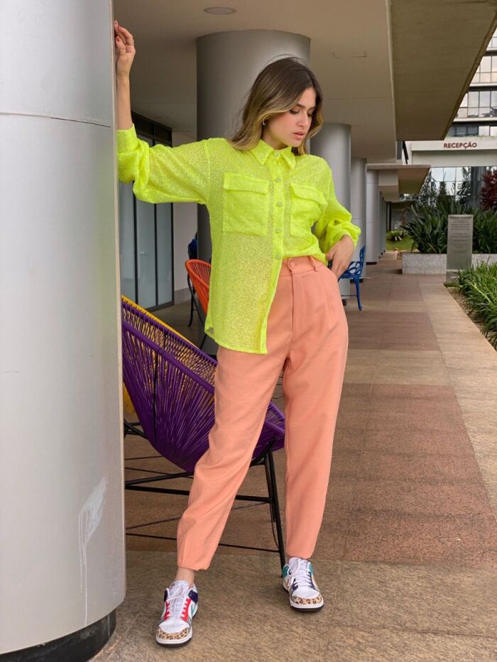 Imagem de Camisa Neon Lima Olívia