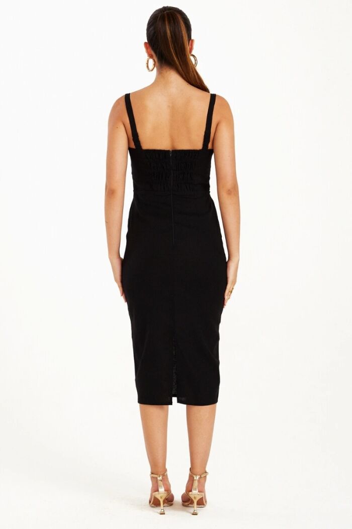 Imagem de Vestido Mídi Com Recorte No Bojo Zen