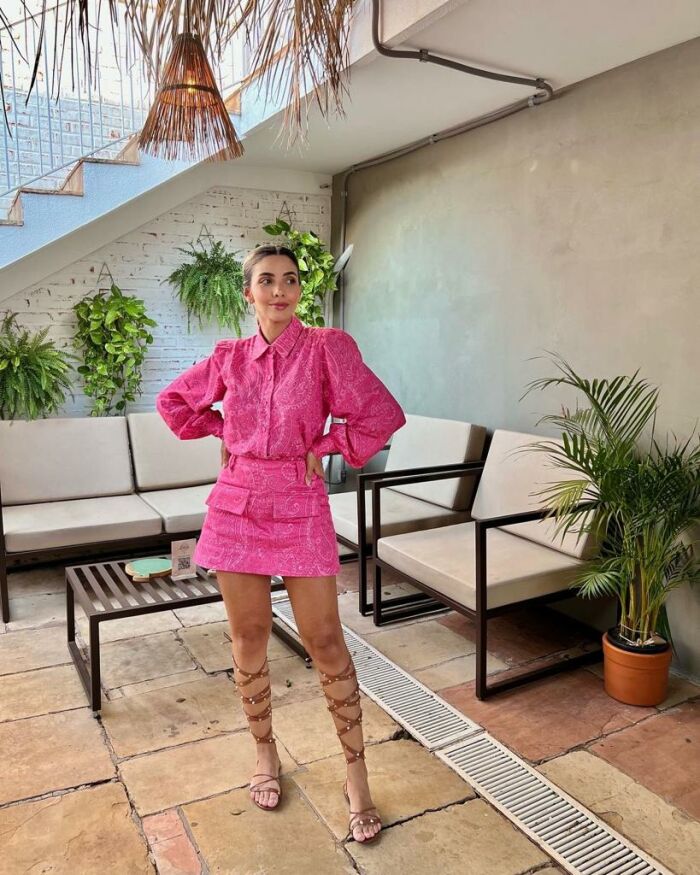 Imagem de Short Saia Paisley Olívia