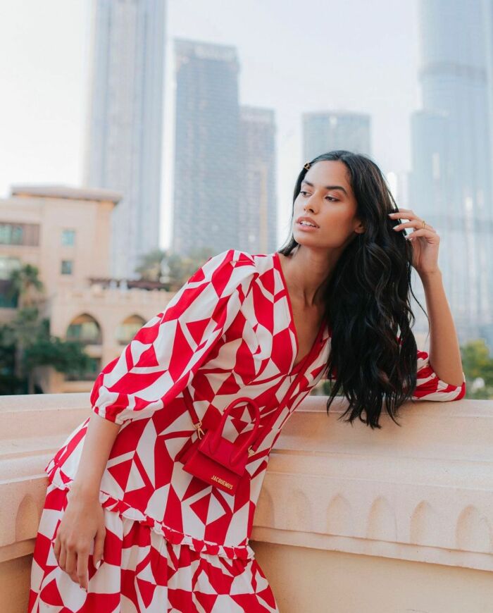 Imagem de Vestido Mullet Geométrico Blessed