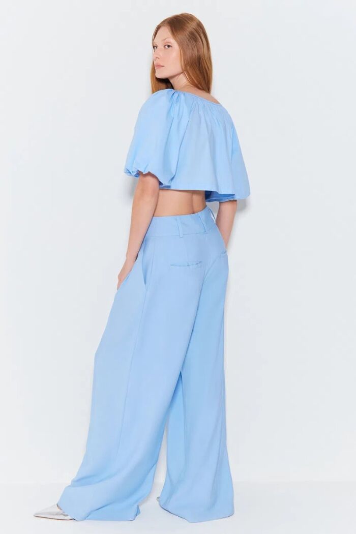 Imagem de Blusa Manga Curta Com Amarração Zen