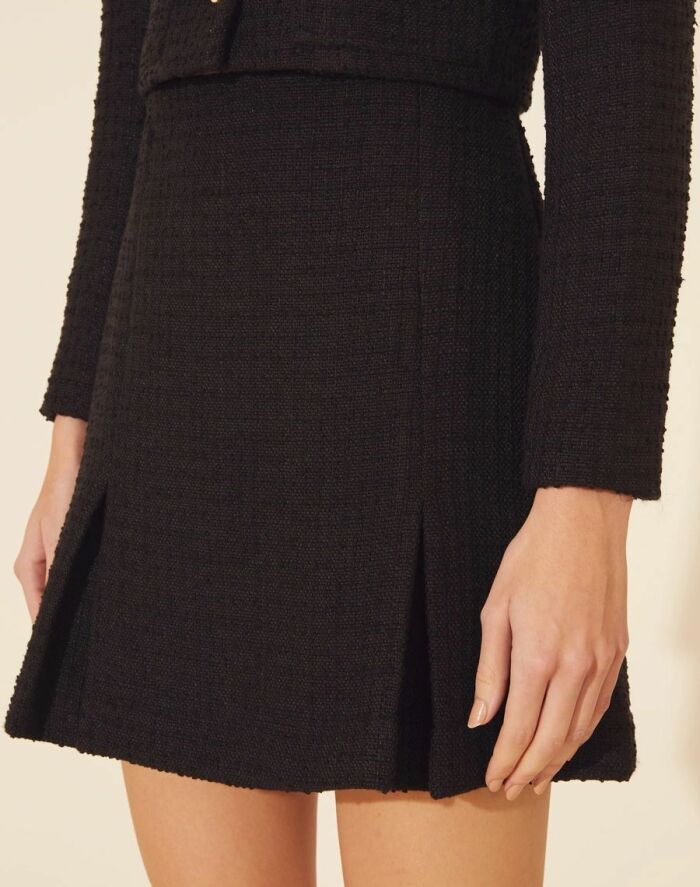 Imagem de Saia Paola Preta Amissima