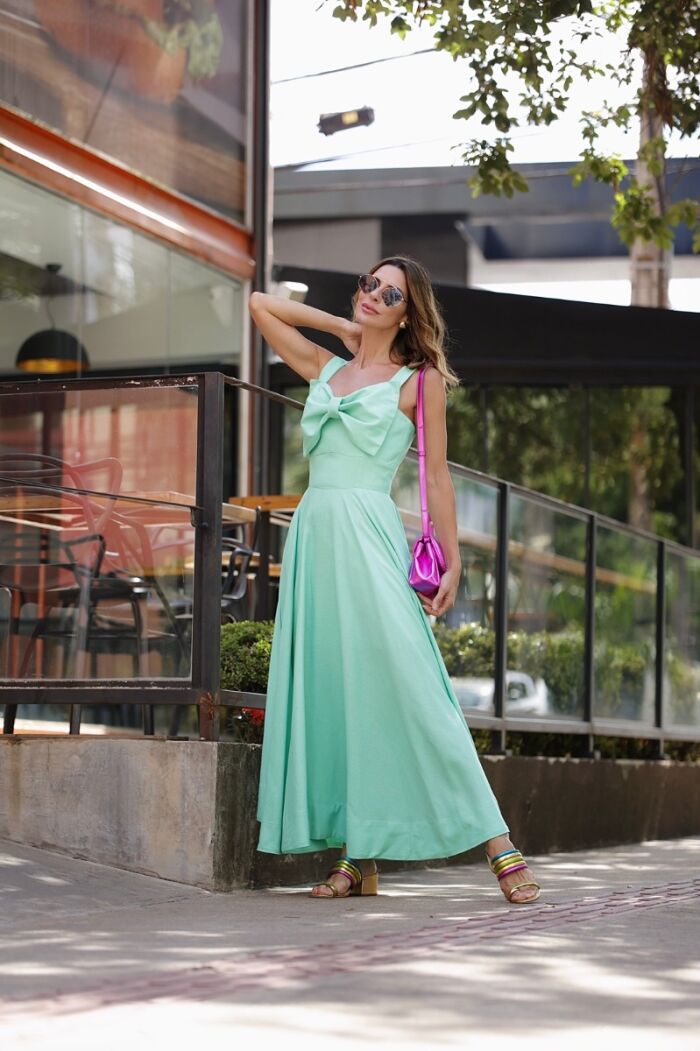 Imagem de Vestido Dani Verde D´teliê