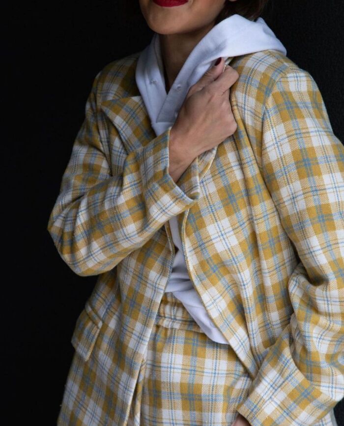 Imagem de Conjunto Xadrez Flanela La Chocolê