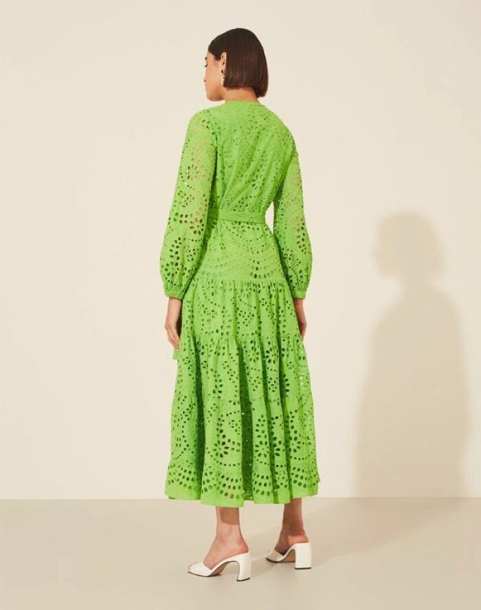 Imagem de Vestido Mídi Estelle Verde Amissima