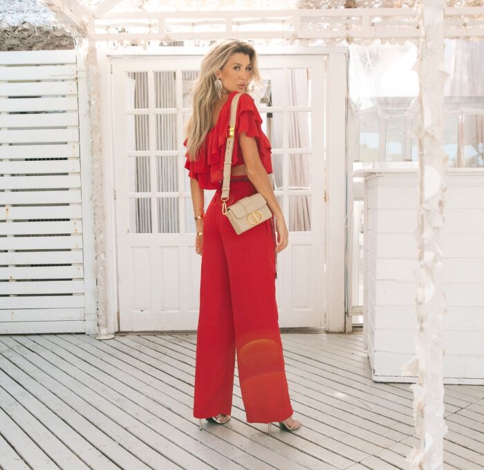 Imagem de Conjunto Aurora Vermelho Desnude