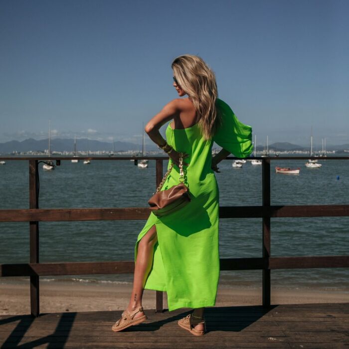 Imagem de Vestido Roberta Verde Desnude