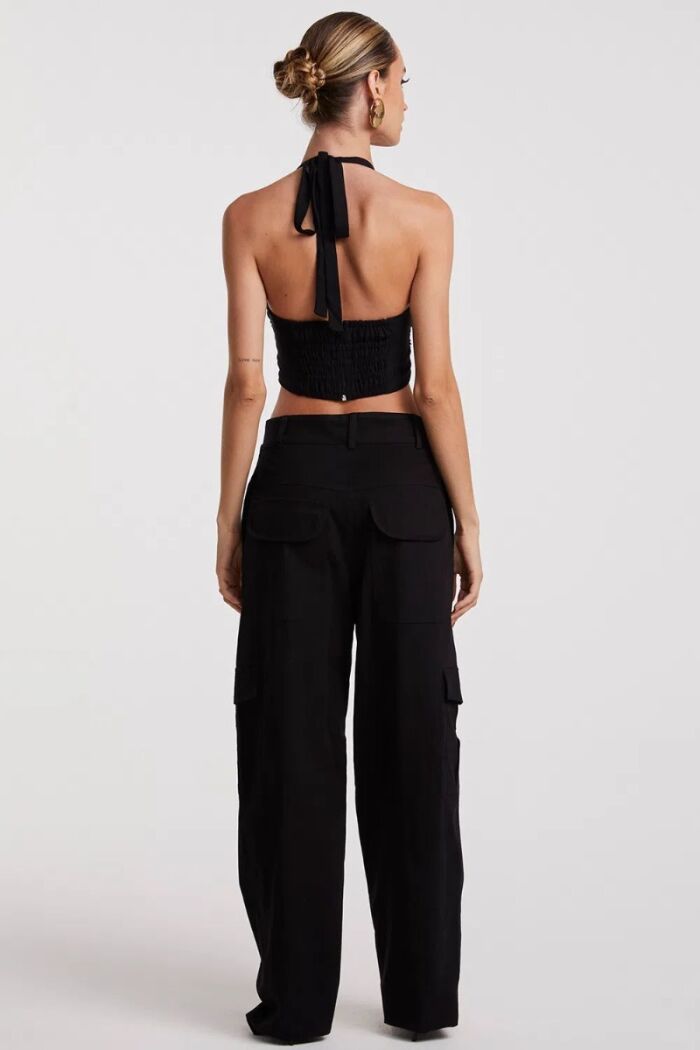 Imagem de Cropped de Alça Busto Franzido