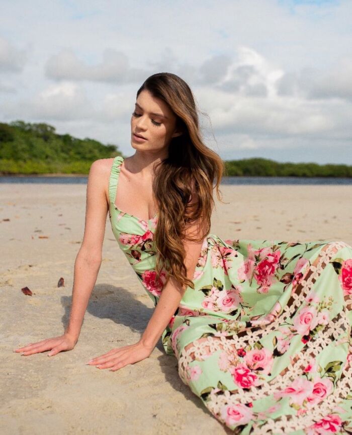Imagem de Kelly Vestido Longo Floral Marie Mericé