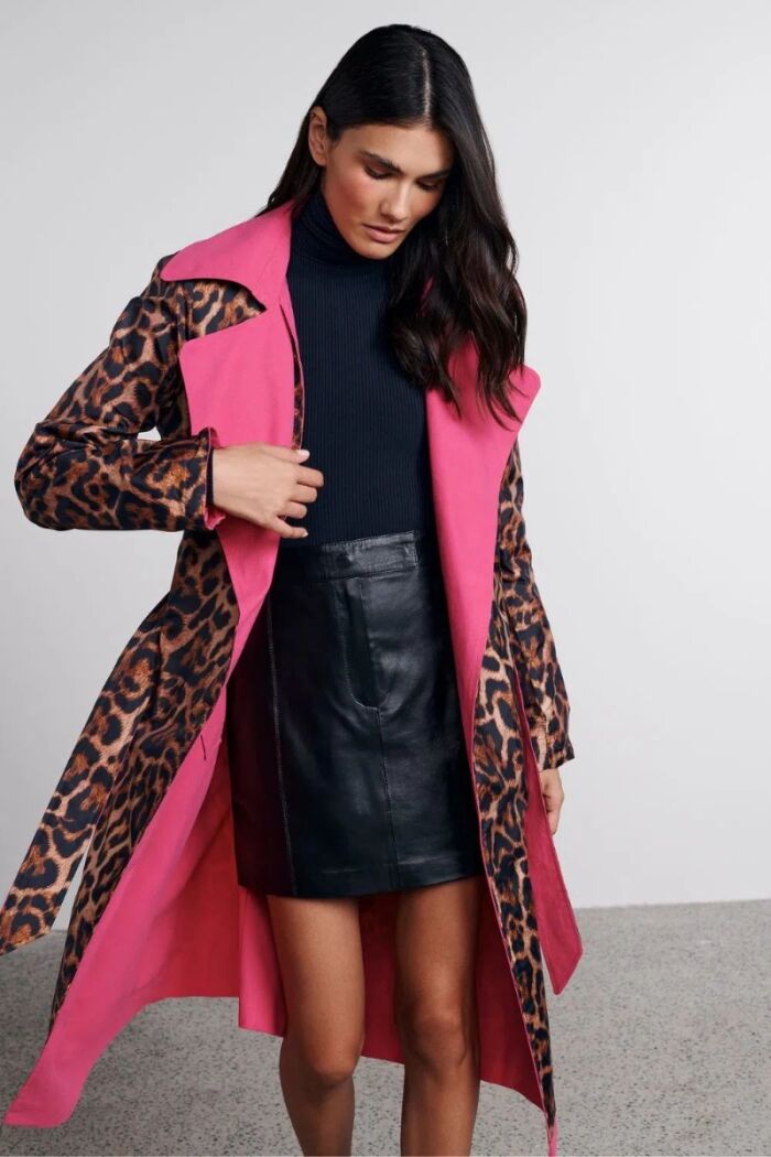 Imagem de Casaco Valentina Rosa Dupla Face Le Blog