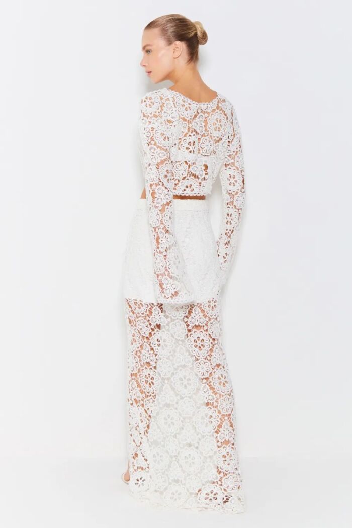 Imagem de Saia Longa Em Tricot Zen