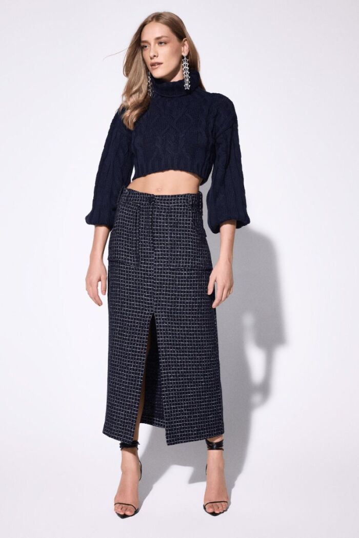 Imagem de Saia Jéssica Azul Le Blog