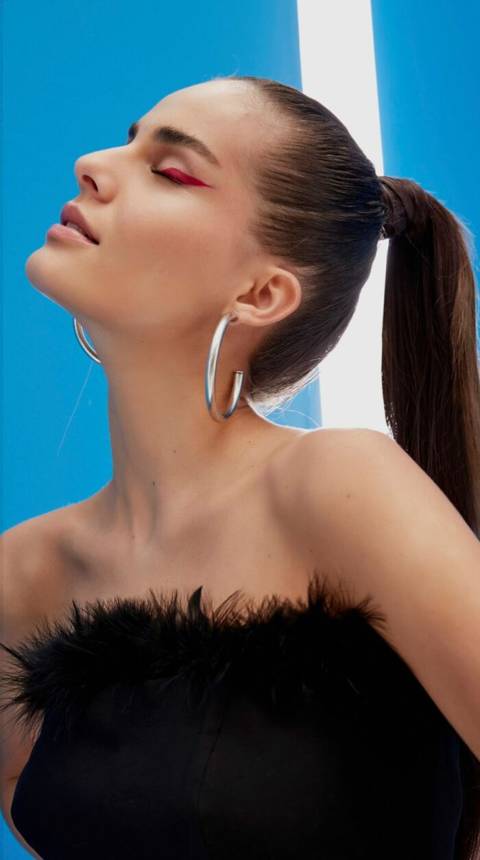 Imagem de Conjunto Cropped Calça Pluma Regina Salomão