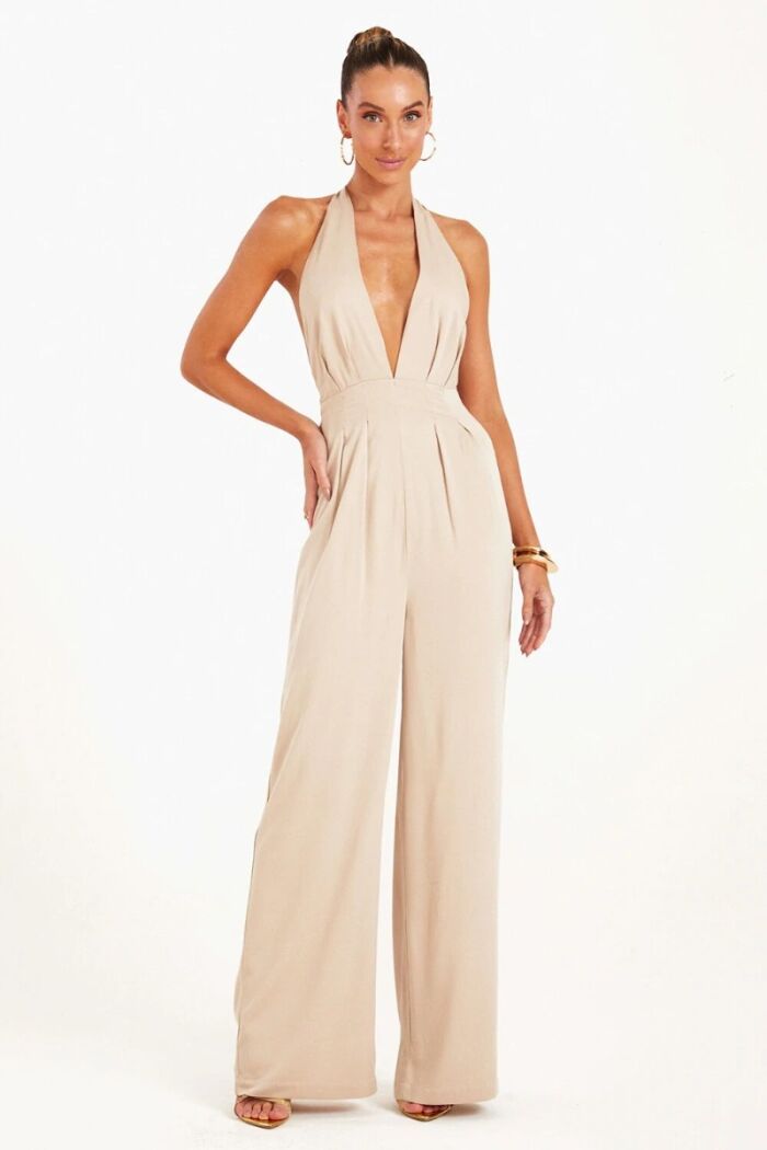 Imagem de Macacão Longo Frente Única Areia Zen