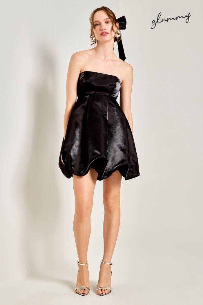 Imagem de Vestido Peônia Preto Ave Rara