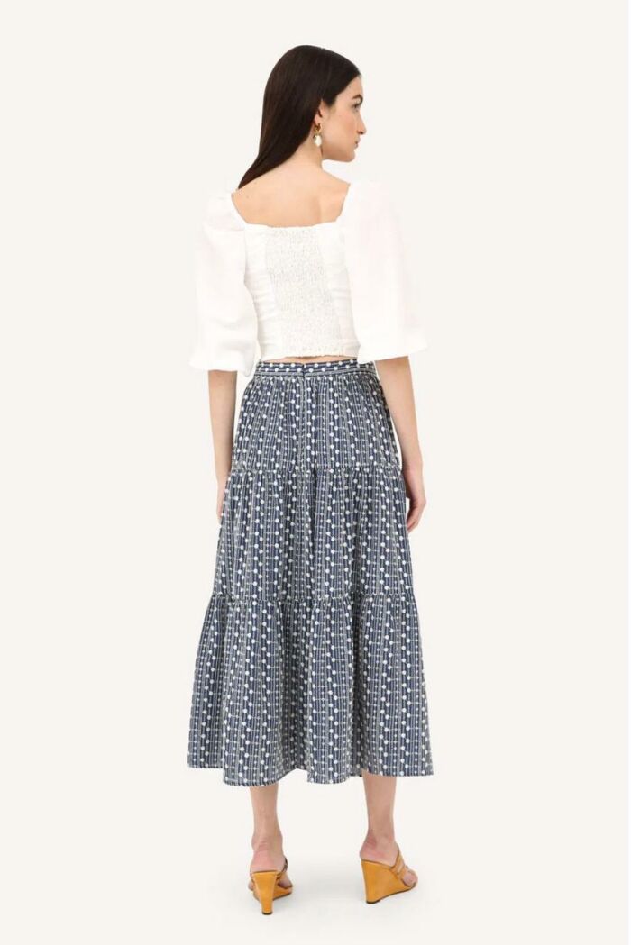 Imagem de Saia Soraia Azul Amissima