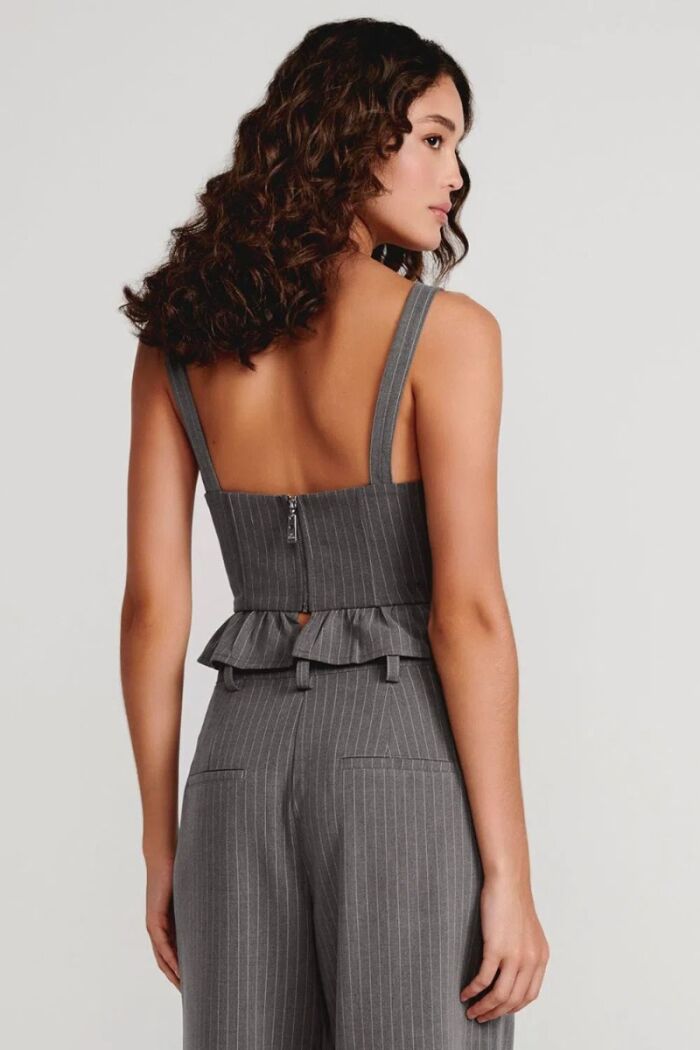 Imagem de Corselet Nadia Cinza Le Blog