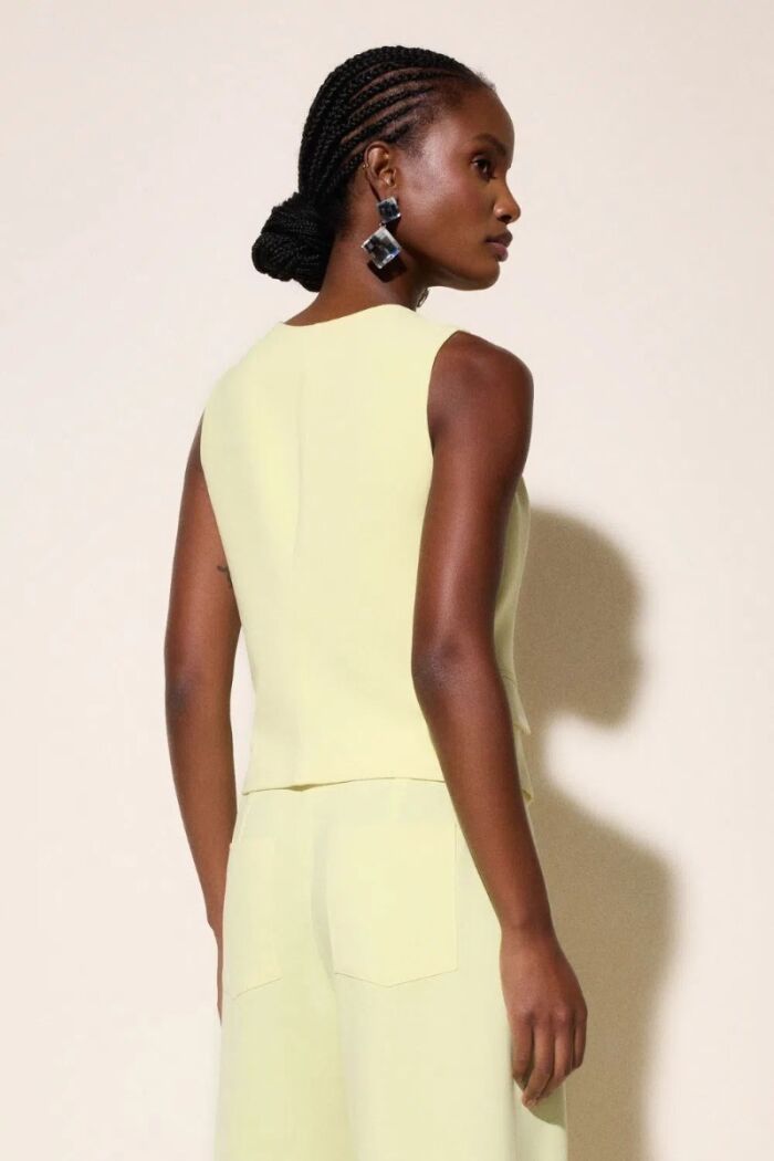 Imagem de Colete Isabela Amarelo Le Blog