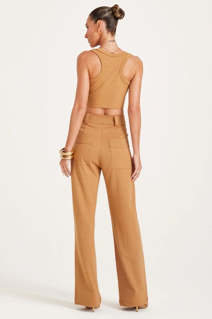 Imagem de Cropped Nadador Canelado Kaki Zen