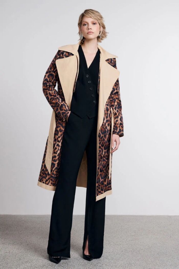 Imagem de Casaco Valentina Bege Dupla Face Le Blog