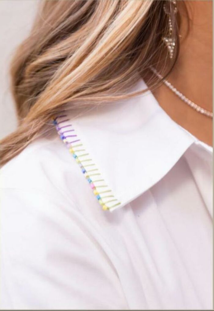 Imagem de Camisa Det Bordado Aquarella