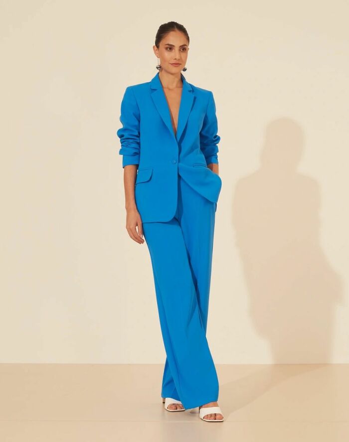 Imagem de Calça Alfaiataria Luna Es Azul Amissima