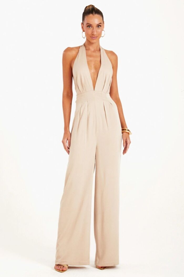 Imagem de Macacão Longo Frente Única Areia Zen