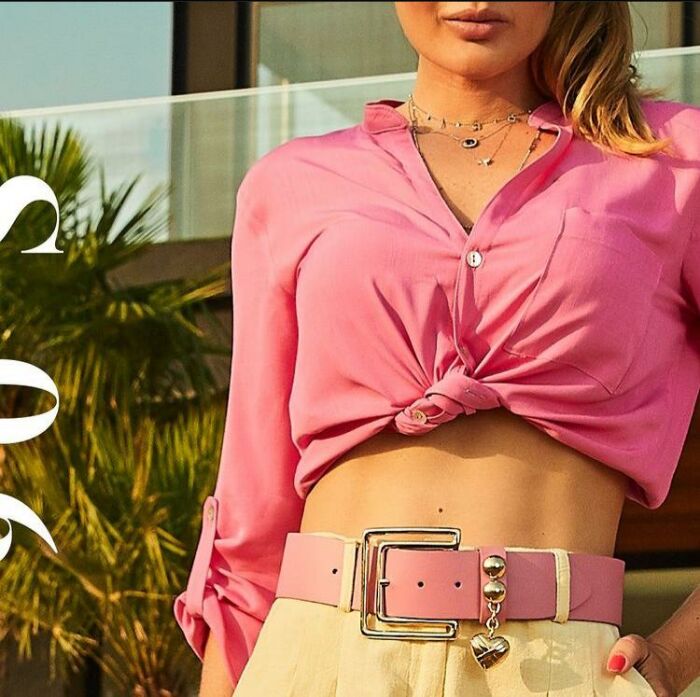 Imagem de Camisa Babaloo Rosa Priscila Faria