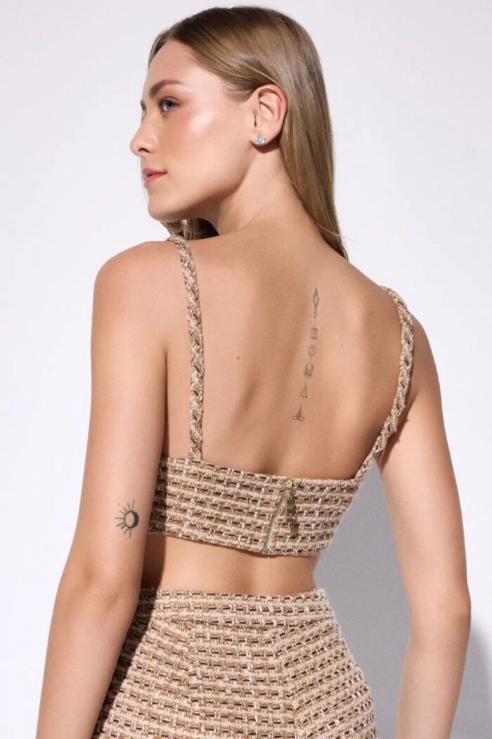 Imagem de Top Consuelo Bege Areia Le Blog