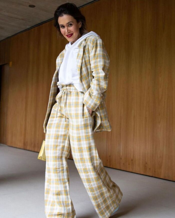 Imagem de Conjunto Xadrez Flanela La Chocolê