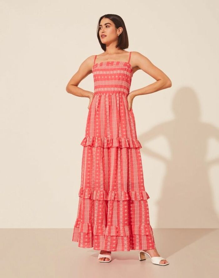 Imagem de Vestido Longo Demetra Rosa Amissima