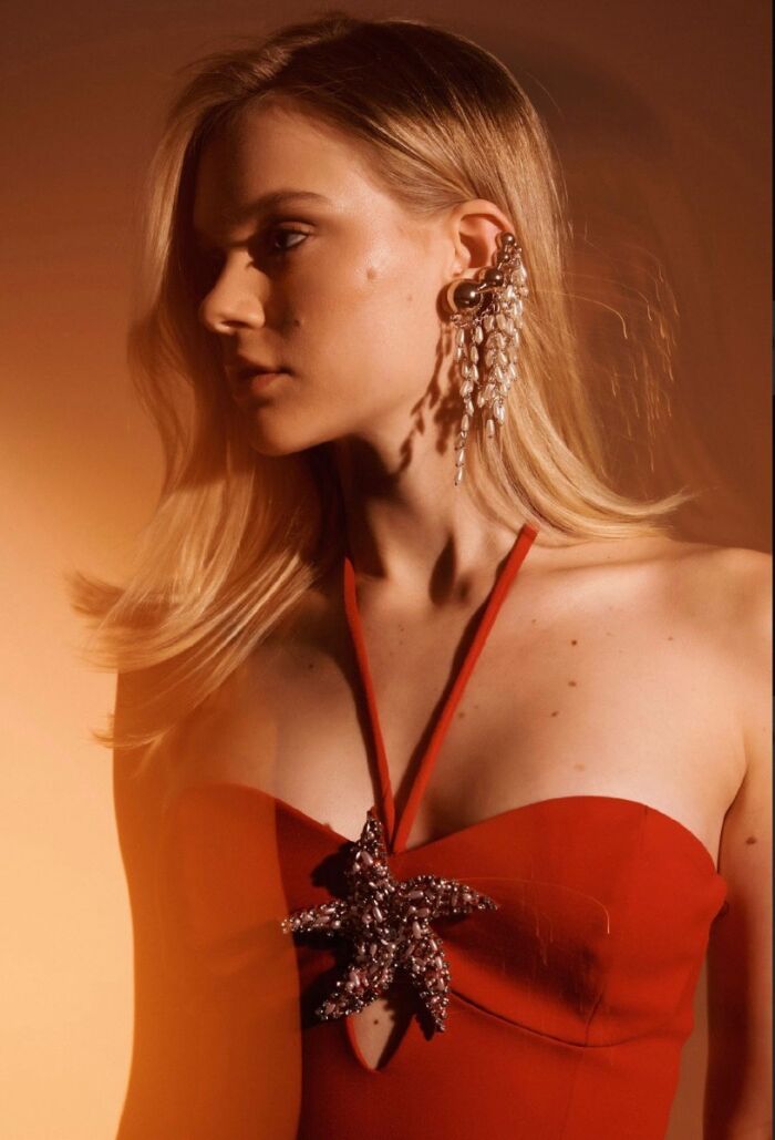 Imagem de Vestido Mídi Angélica Vermelho Classic Le Blog