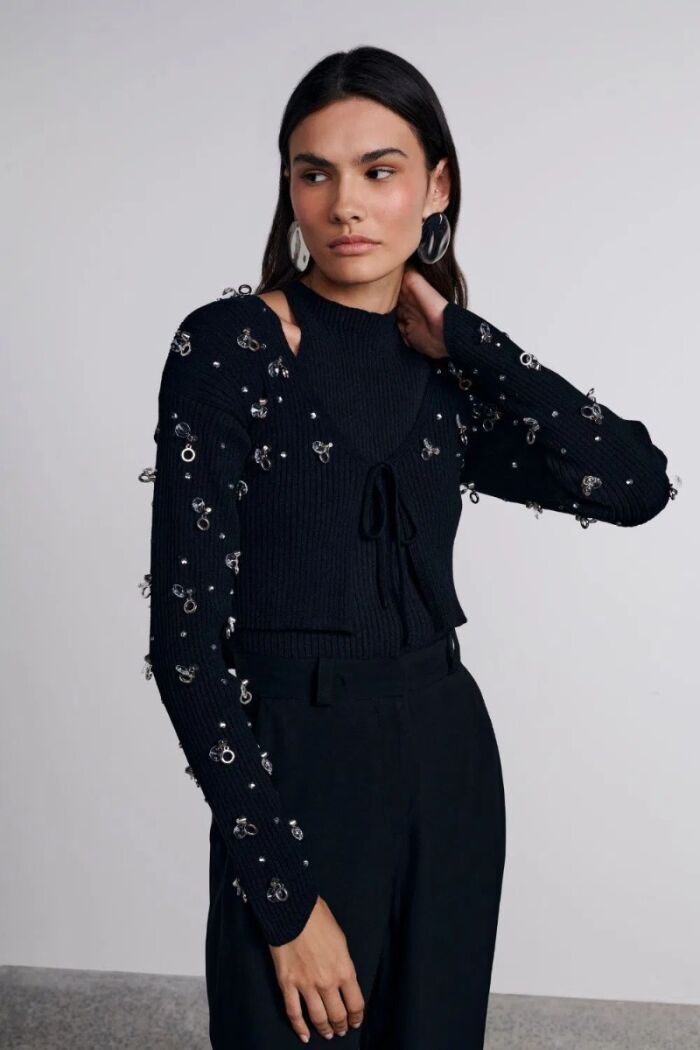 Imagem de Twin Set Aurora Preto Le Blog