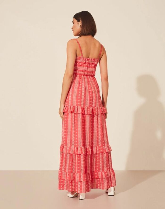 Imagem de Vestido Longo Demetra Rosa Amissima