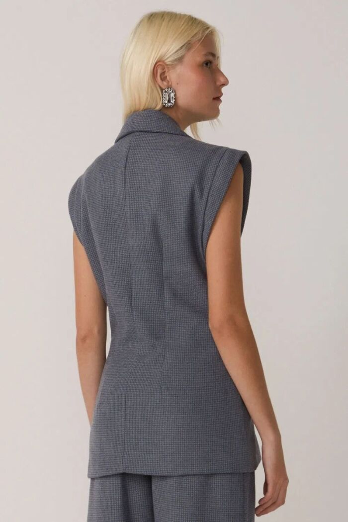 Imagem de Blazer Betina Cinza Le Blog