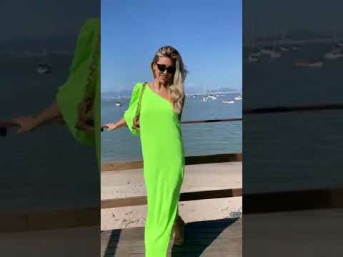 Imagem de Vestido Roberta Verde Desnude