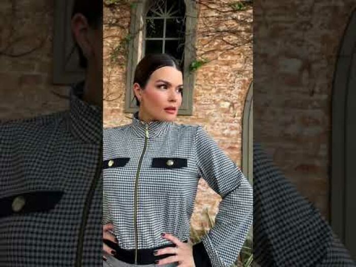 Imagem de Jaqueta Malha Adara Com Botões Luzia Fazzolli