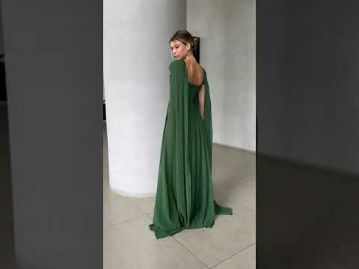 Imagem de Vestido Leonor Verde D´teliê